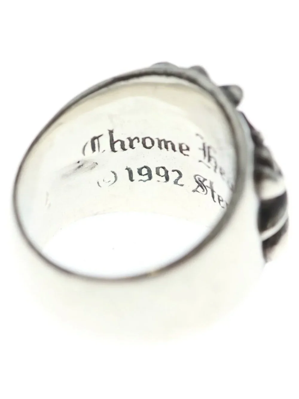 Chrome Hearts Keeper Ring Silver
